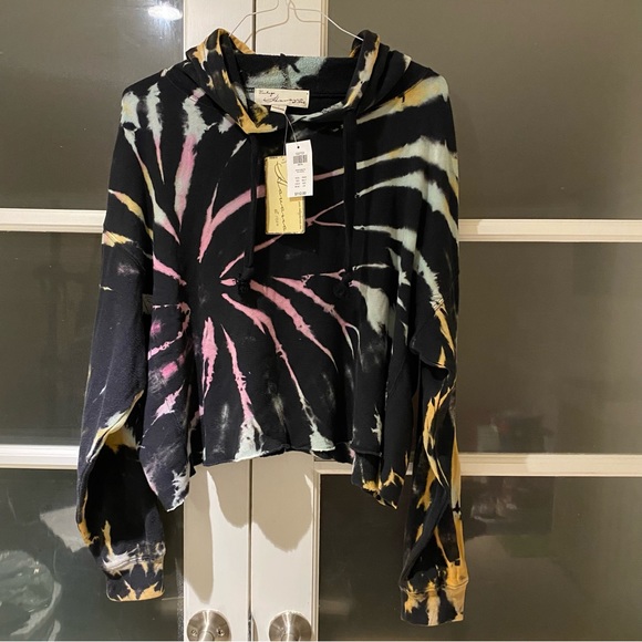 NWT Vintage Havana Nighthawk Tie Dye Hoodie - Picture 2 of 5